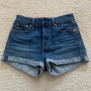 Levi’s High Waisted Shorts